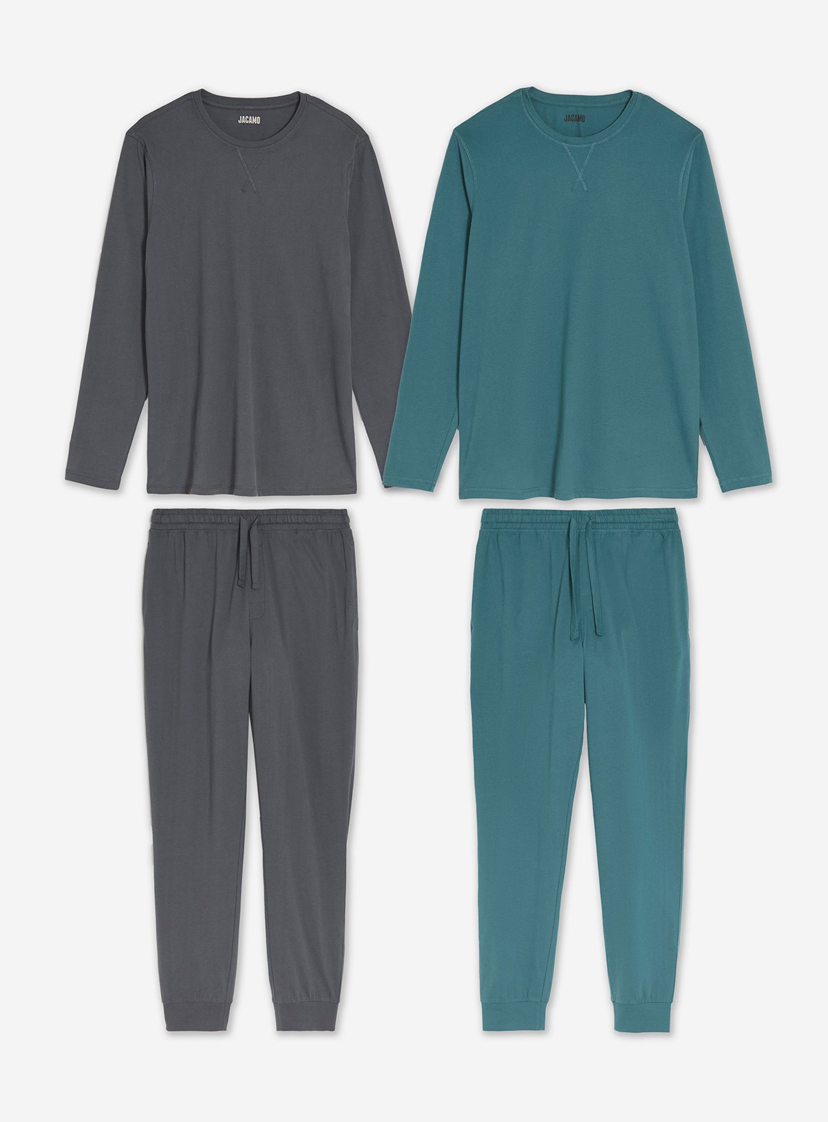 JACAMO 2 Pack Long Sleeve Pyjama Set L - Image 5 thumbnail